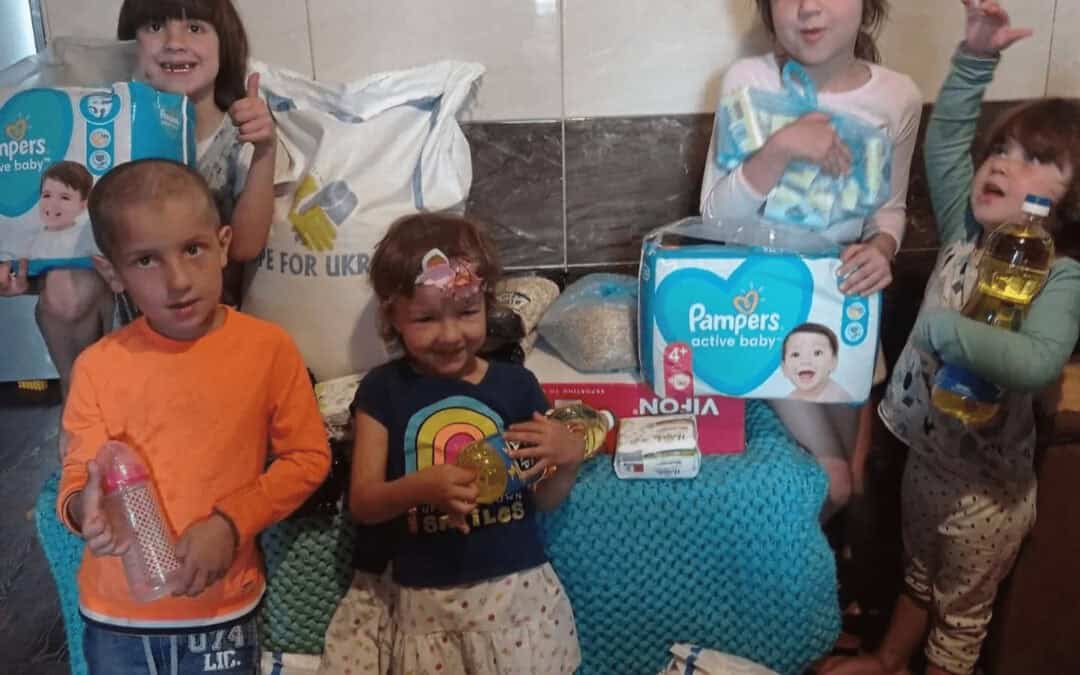 Visited Families in Northern Ukraine