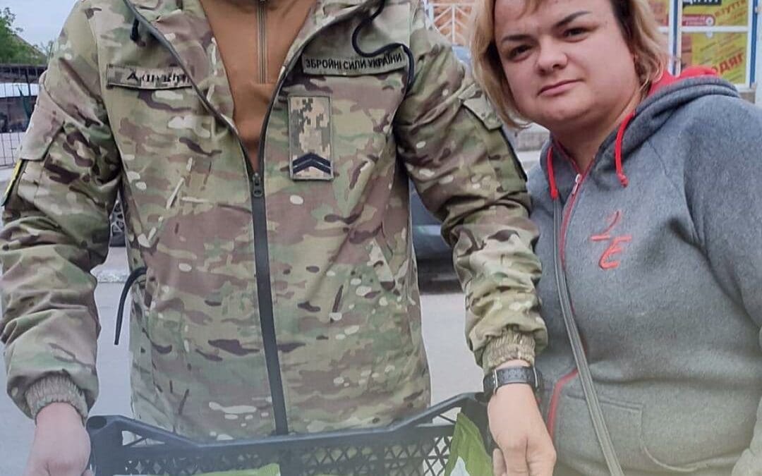 Comforting Soldiers