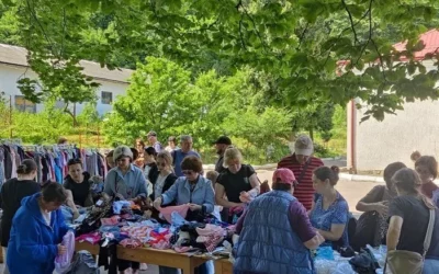 Aid Distribution to Displaced Families
