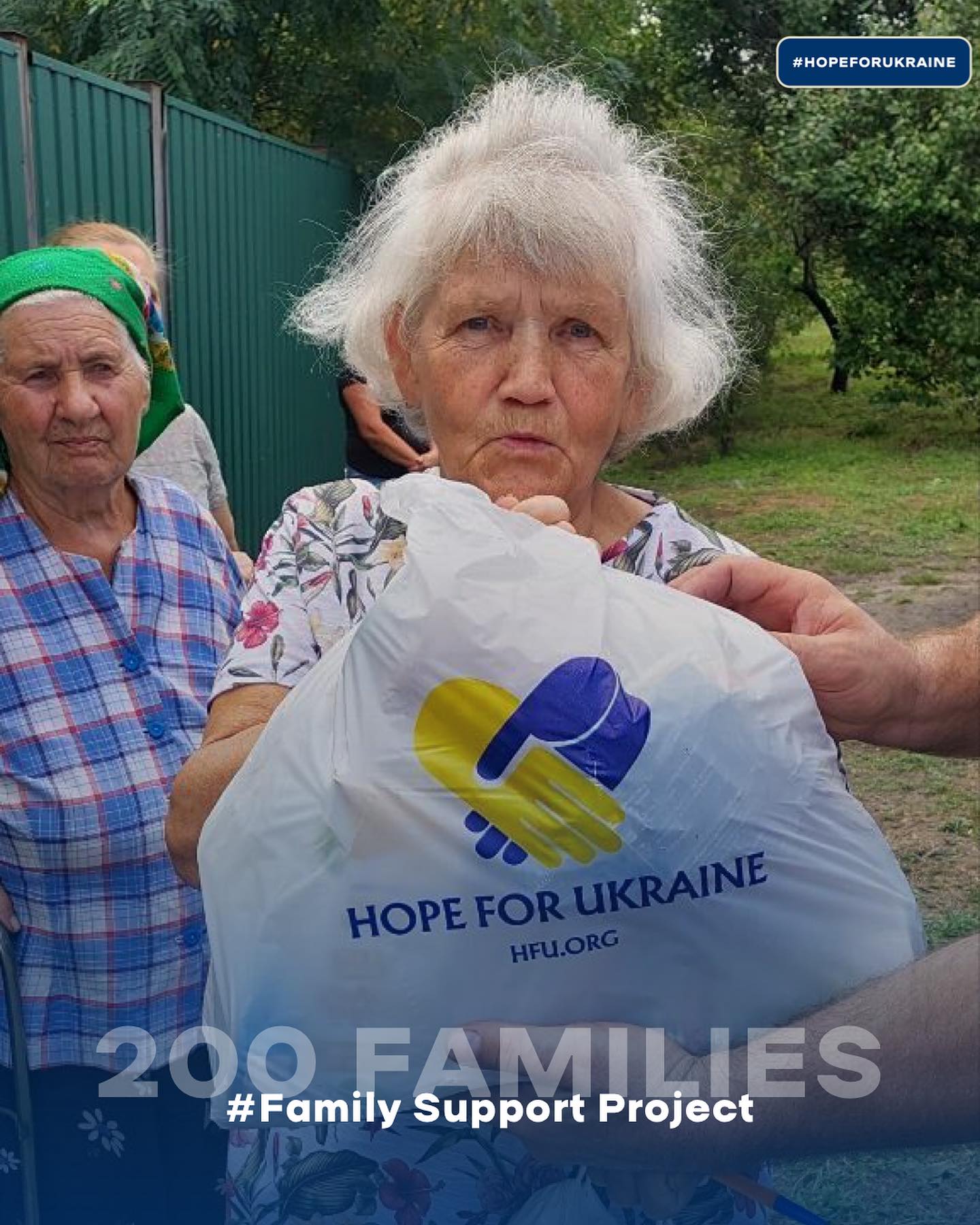 200 hope for ukraine family support project.