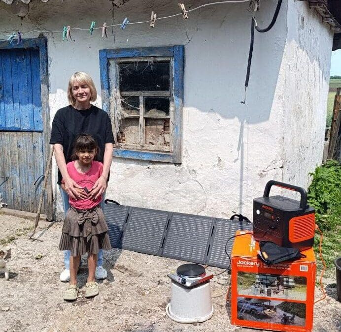 Powering Hope Near Frontlines