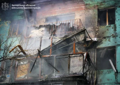 Hope for Ukraine volunteers deliver food and firewood to families in Kharkiv after recent strikes.
