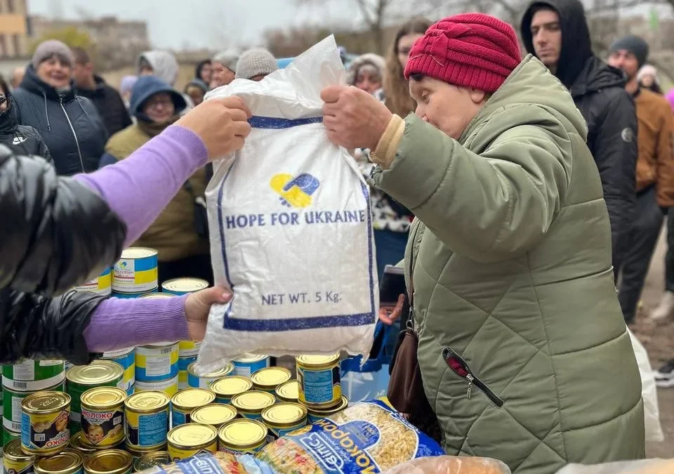 Food Aid Reaches Kriviy Rih