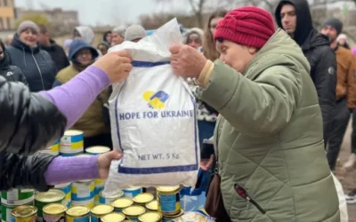 Food Aid Reaches Kriviy Rih