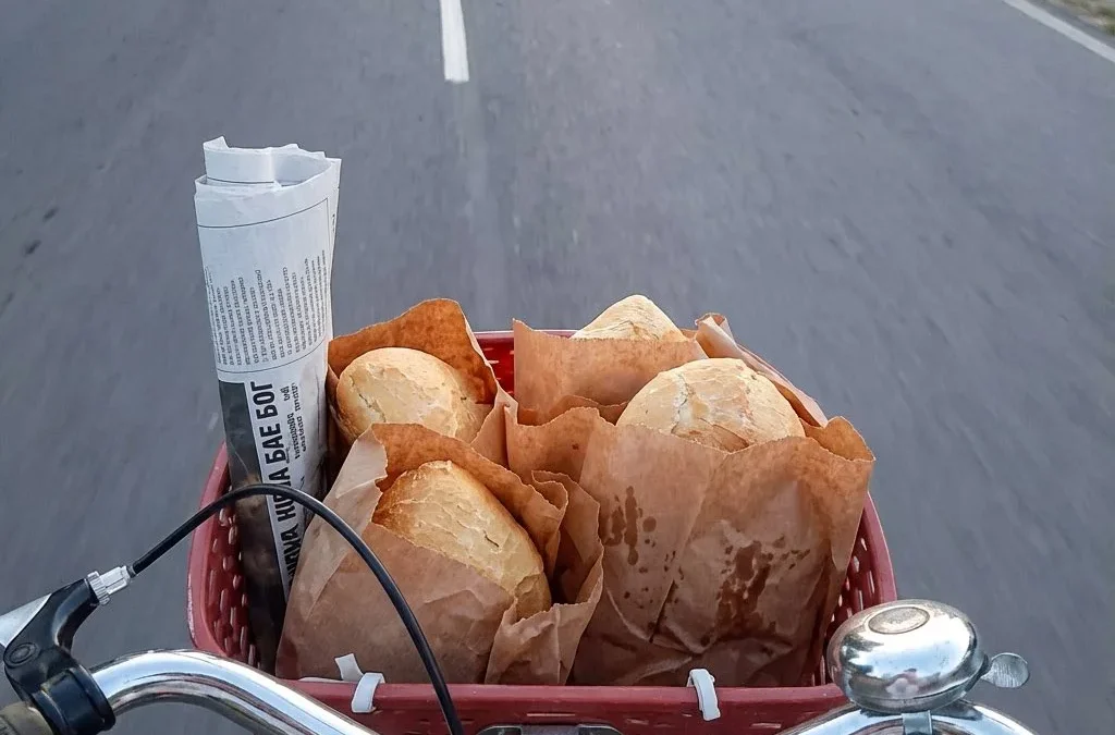 Fresh Bread on Bikes
