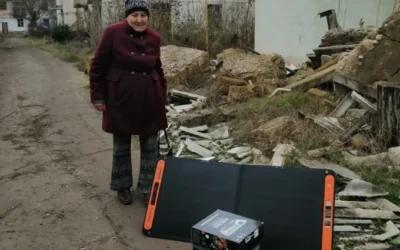 Solar Kit for an Elderly’s Family