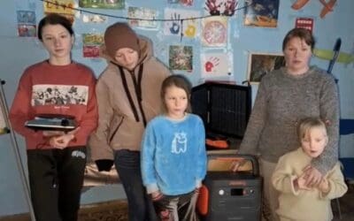Solar Relief Kits Are Helping Ukrainian Families Stay Safe Through Outages