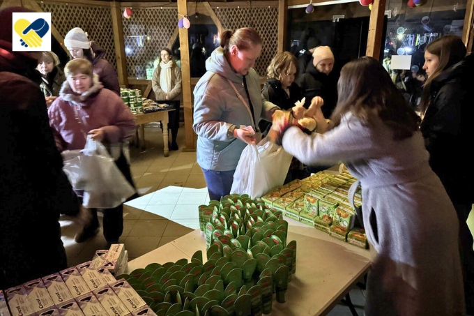 Bread and essential supplies distributed to families