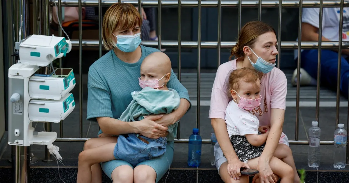 Children's hospital in Ukraine receiving support