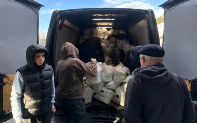 HUNGER UNDER FIRE As Russia’s attacks widen, food kits are helping Ukrainian families keep dinner on the table