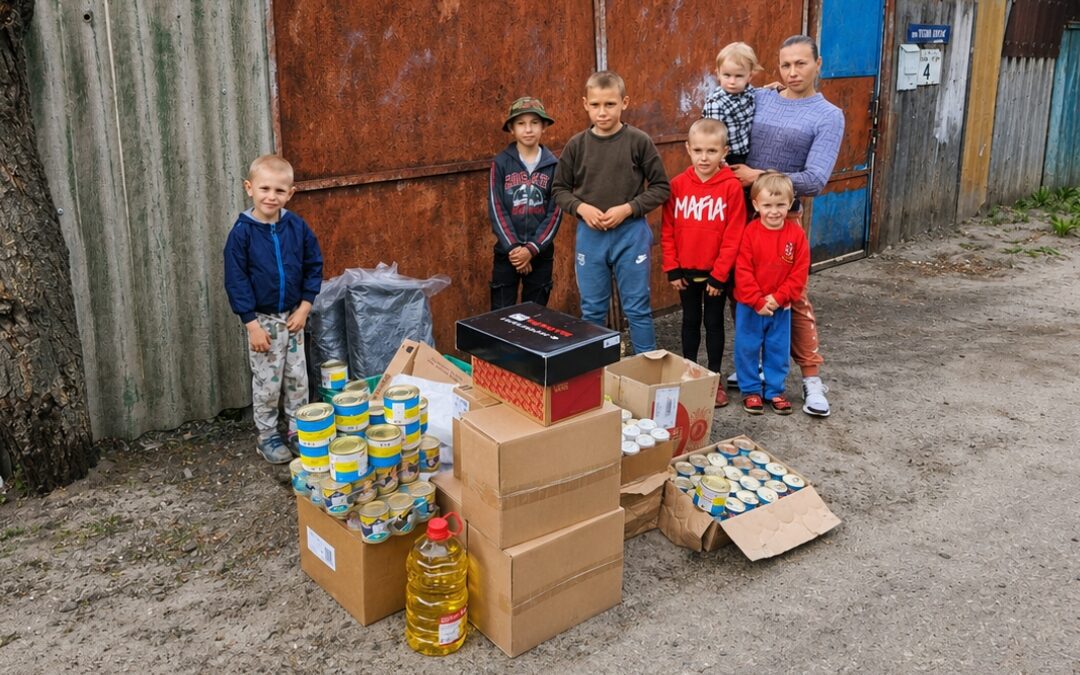 CHILDHOOD UNDER FIRE As Russia’s attacks grow deadlier, food kits are helping Ukrainian children and families survive another day