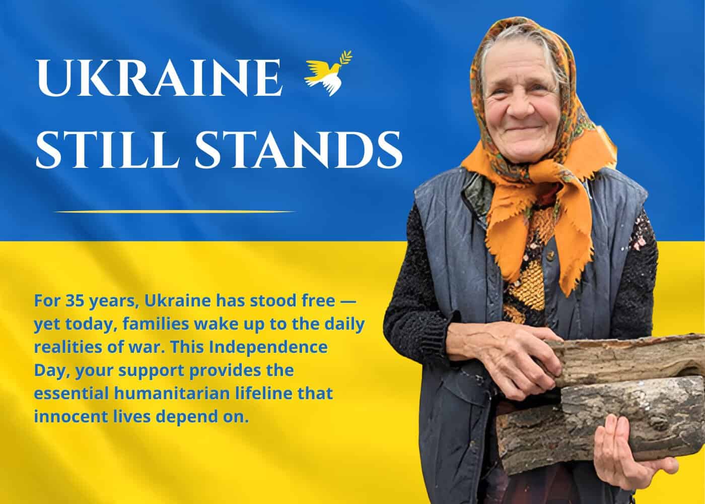 hope for ukraine providing humanitarian aid in Ukraine - Ukraine independence day